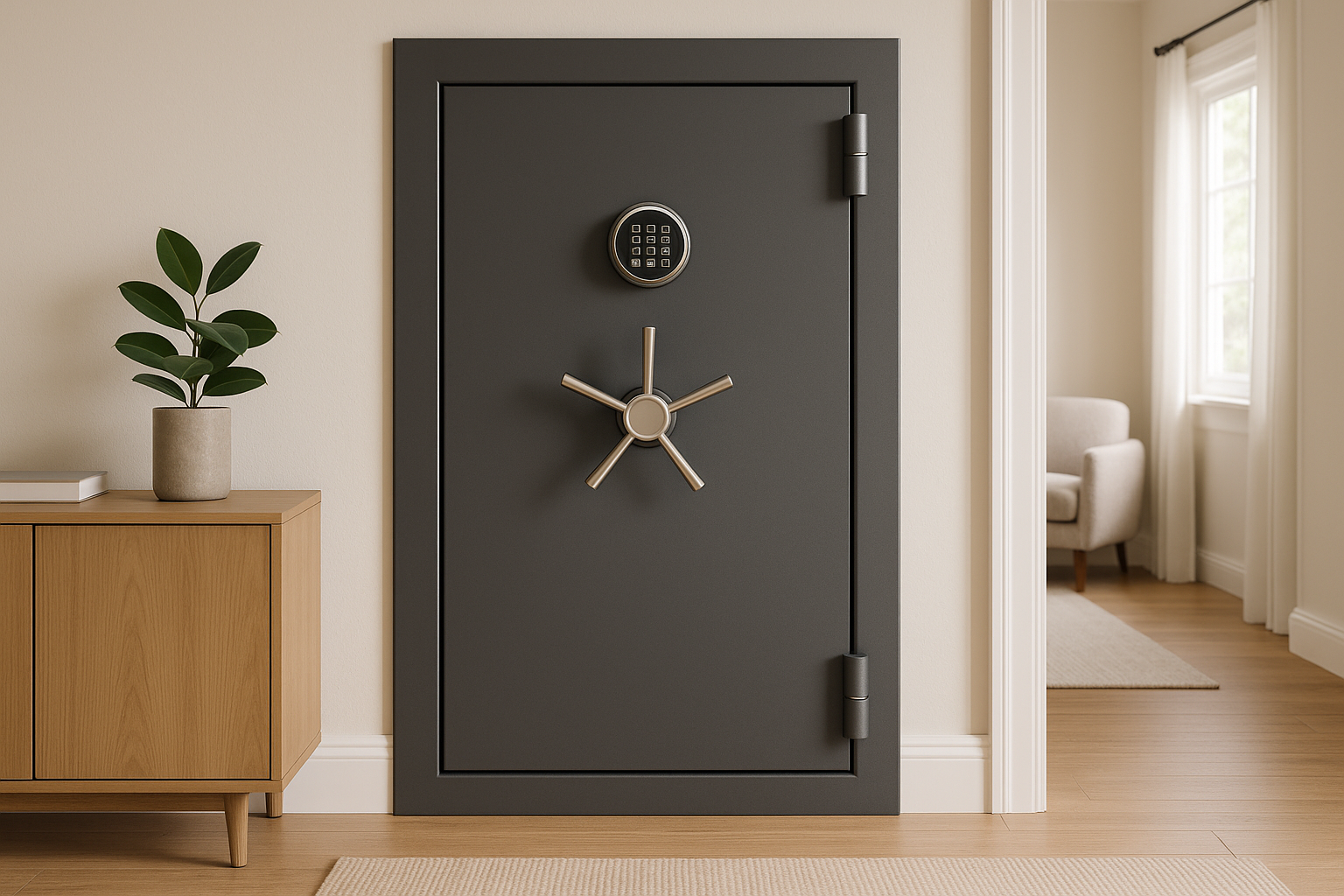 How to Remove a Safe Door