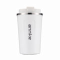 Annke 13 oz Stainless Steel Coffee Mug, Double Wall Vacuum Insulated Tumbler with Lid, Portable Travel Mug, Shatterproof & Leak-Resistant, Outdoor Thermos Cup for Hot & Cold Drinks