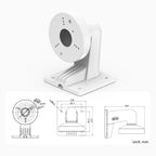 Annke Heavy-Duty Metal Wall Mount Bracket Compatible with Conventional Turret Security Camera