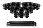 SET OF 12 - Lorex Elite Series NVR with N3 (Nocturnal Series) IP DOME Cameras - 4K 16-Channel 4TB Wired System