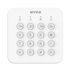 Annke All-in-One Wireless Alarm System, Smart Home Security Kit with PIR Camera Detector, Keypad, Magnetic Contact, Control Panel, Indoor Sounder, Remote Keyfob, LAN Module