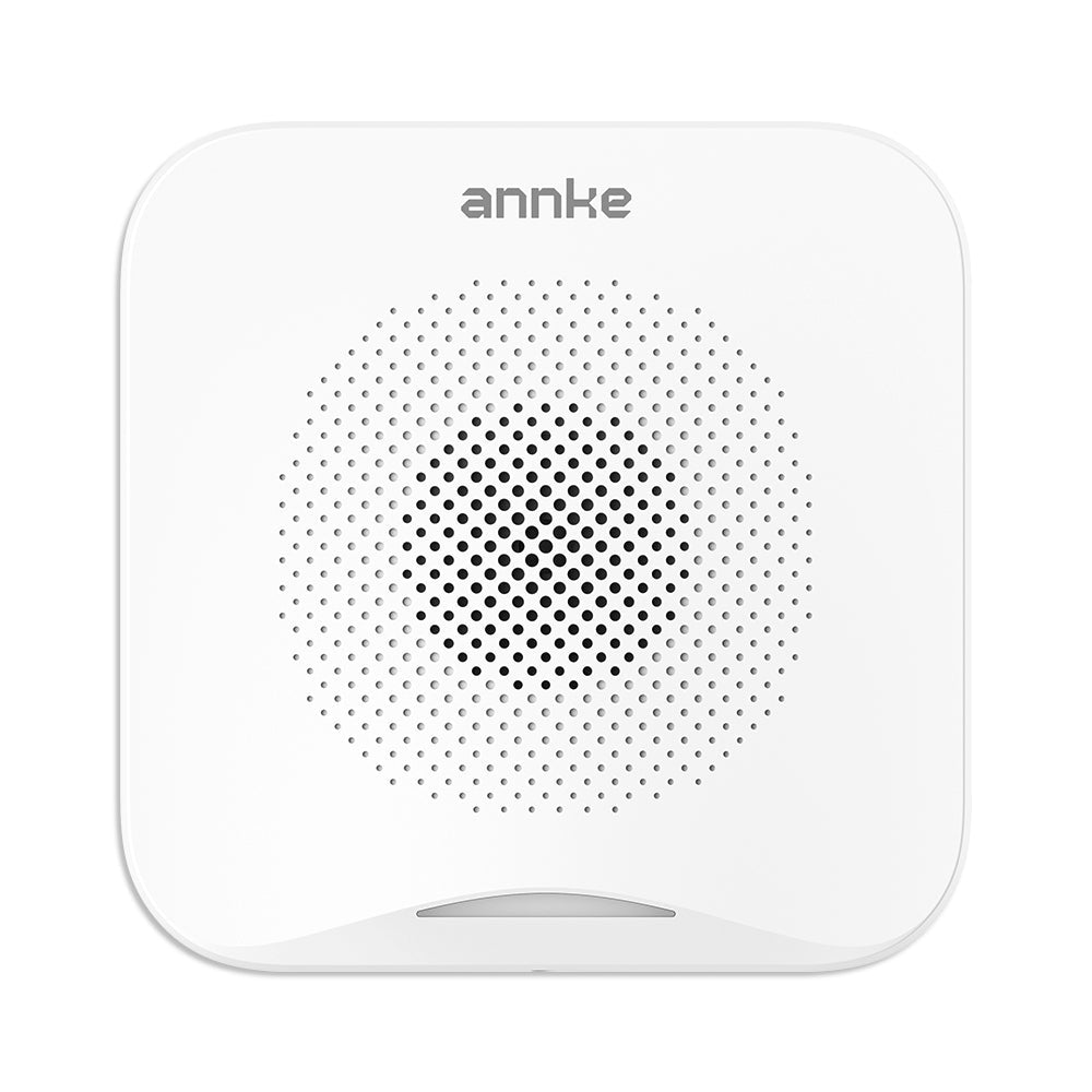 Annke All-in-One Wireless Alarm System, Smart Home Security Kit with PIR Camera Detector, Keypad, Magnetic Contact, Control Panel, Indoor Sounder, Remote Keyfob, LAN Module
