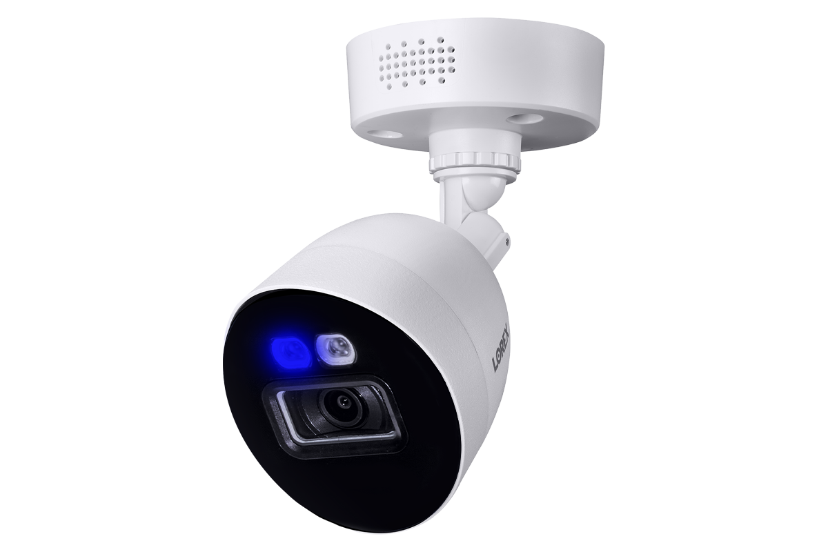 Lorex 4K 20 Camera Capable (16 Wired and 4 Wi-Fi) 2TB Wired DVR System with Sixteen Smart Deterrence CVI Wired Bullet Cameras