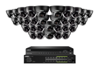 Lorex Elite Series NVR with A4 4MP (2K) IP Dome Cameras - 4K 32-Channel 8TB Wired System