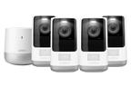 Lorex Classic Wire-Free Security System with Four 2K Battery-Operated Cameras