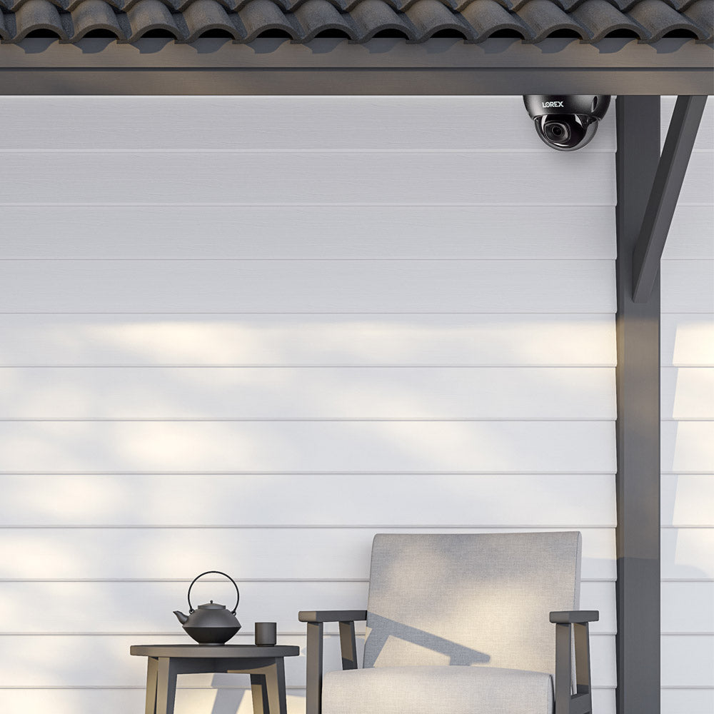 Lorex A Series A10 IP Wired Dome Security Camera with Listen-In Audio and IK10 Vandal Proof Rating