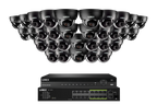 Lorex Elite Series 4K 32 Camera Capable 8TB Wired NVR System with 8MP (4K) A10 IP Dome Cameras