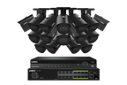 Lorex Elite Series 4K 32 Camera Capable 8TB Wired NVR System with A14 IP Bullet Cameras