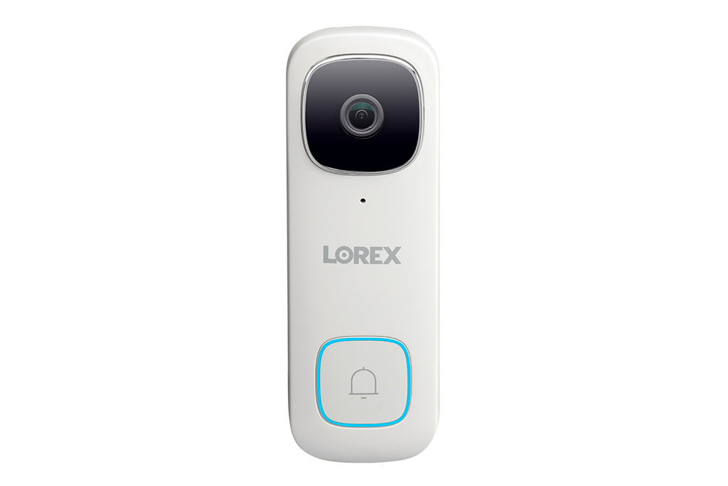 Lorex 2K Wire-Free Security System with Battery-Operated Cameras and 2K Wi-Fi Video Doorbell