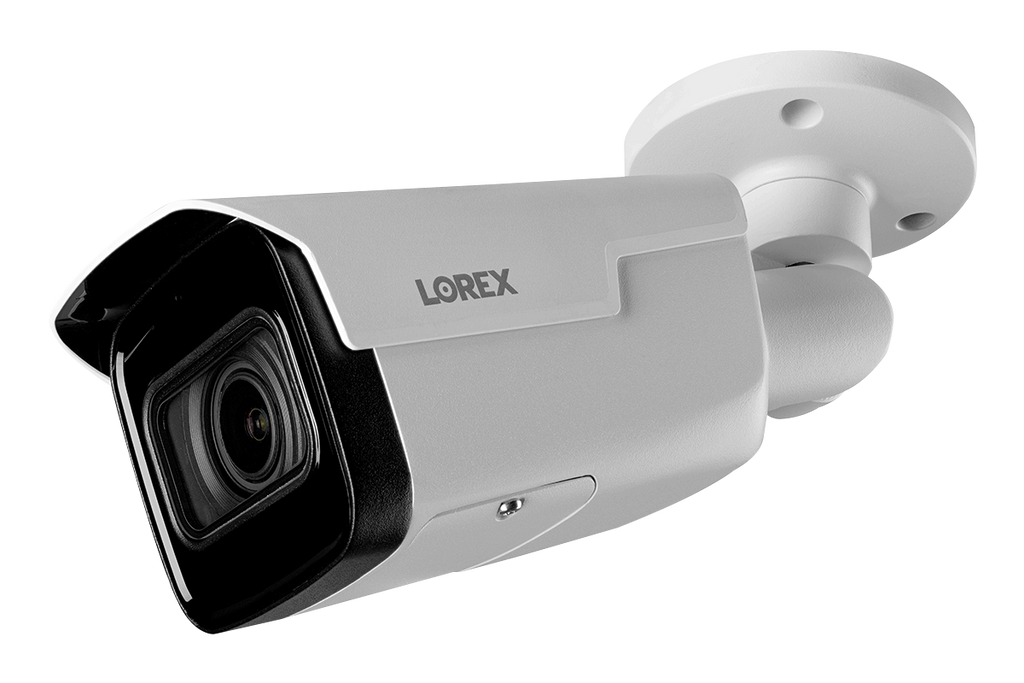 Lorex Nocturnal Series N3 4K IP Wired Bullet Security Camera with Motorized Varifocal Lens and Real-Time 30FPS Recording - Open Box