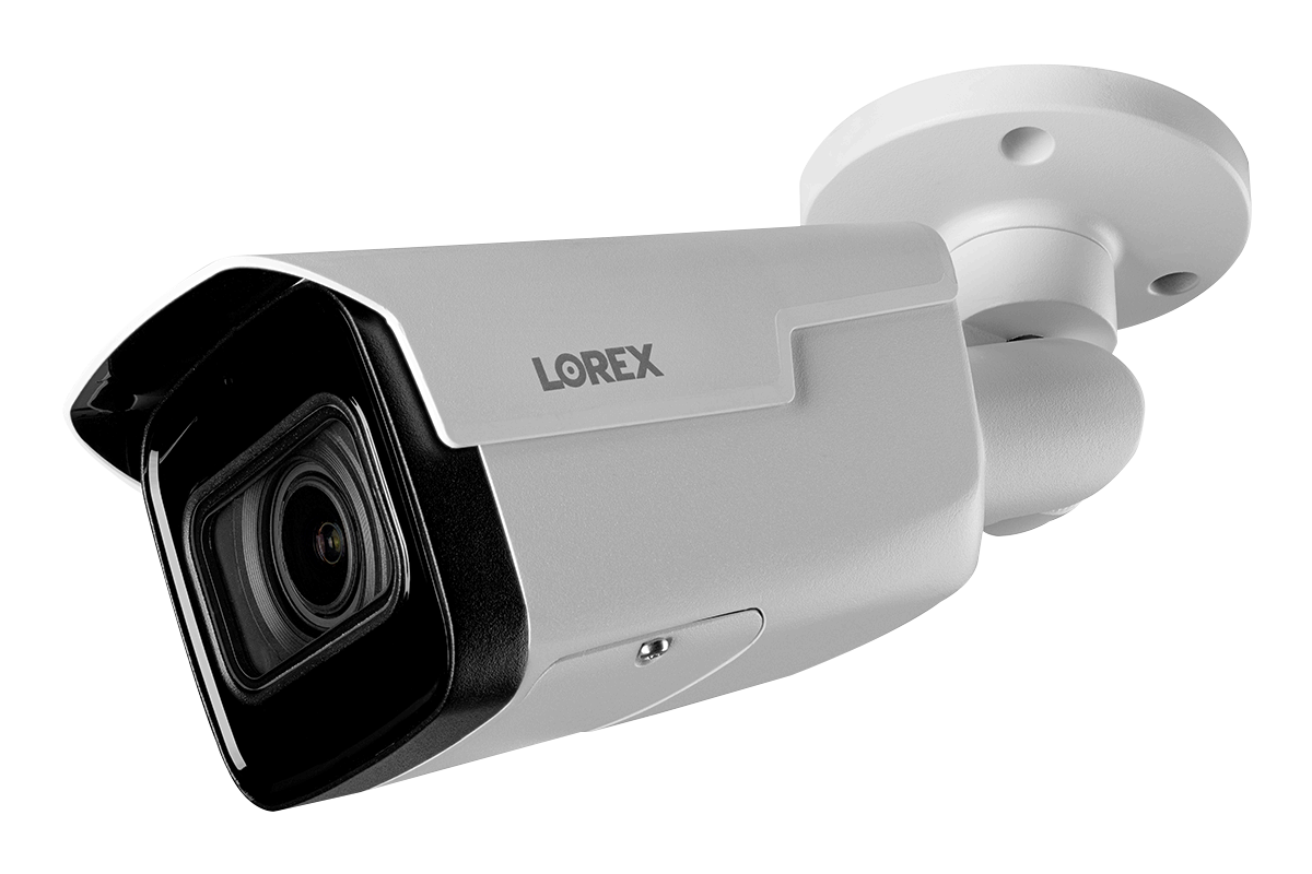 Lorex Nocturnal Series Lorex N3 4K IP Wired Bullet Security Camera with Motorized Varifocal Lens and Real-Time 30FPS Recording