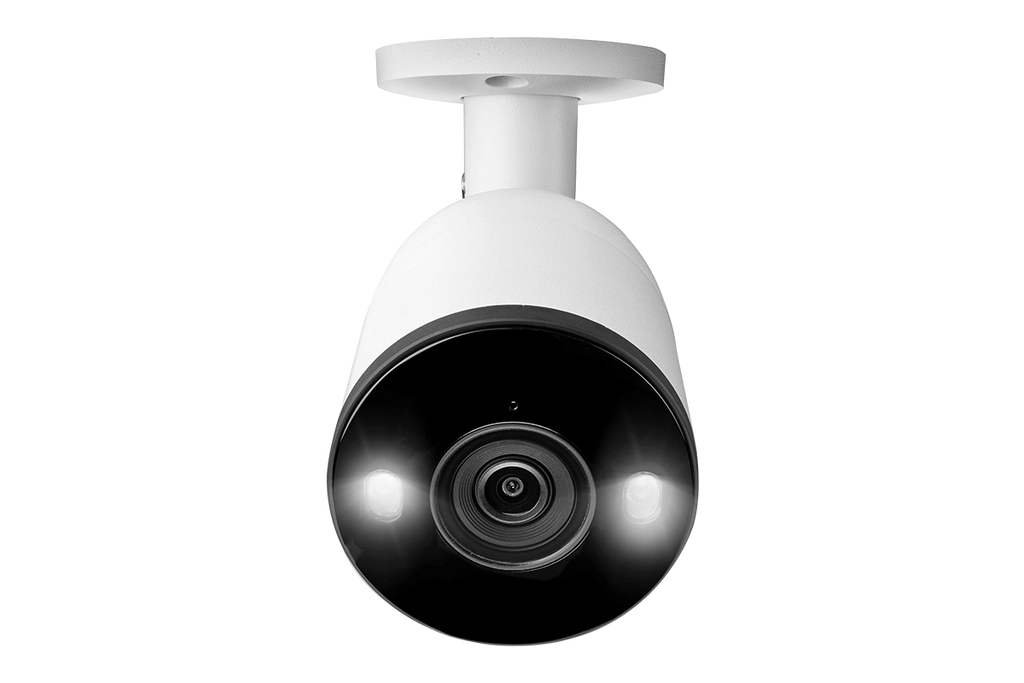 Lorex Halo Series H13 4K IP Wired Bullet Security Camera with Smart Deterrence and Smart Motion Detection