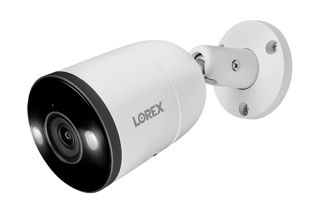 Lorex Halo Series H13 4K IP Wired Bullet Security Camera with Smart Deterrence and Smart Motion Detection
