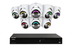 Lorex Fusion Series 4K 16 Camera Capable (Wired or Fusion Wi-Fi) 4TB Wired NVR System with H16 IP Dome Cameras