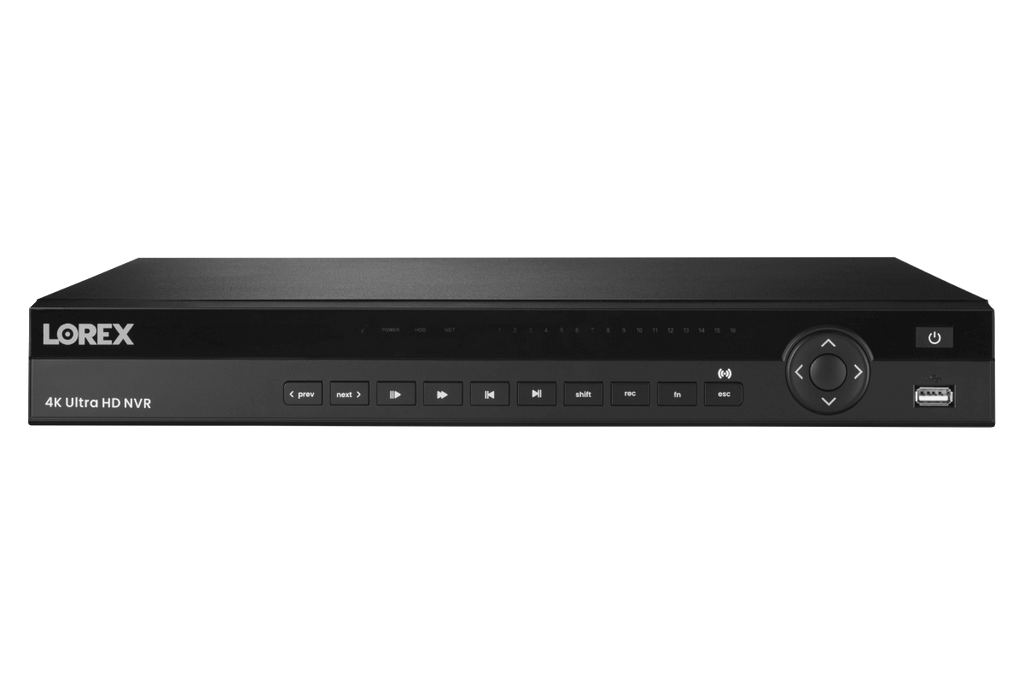 Lorex Elite Series 4K (16 Camera Capable) Pro Series 4TB NVR