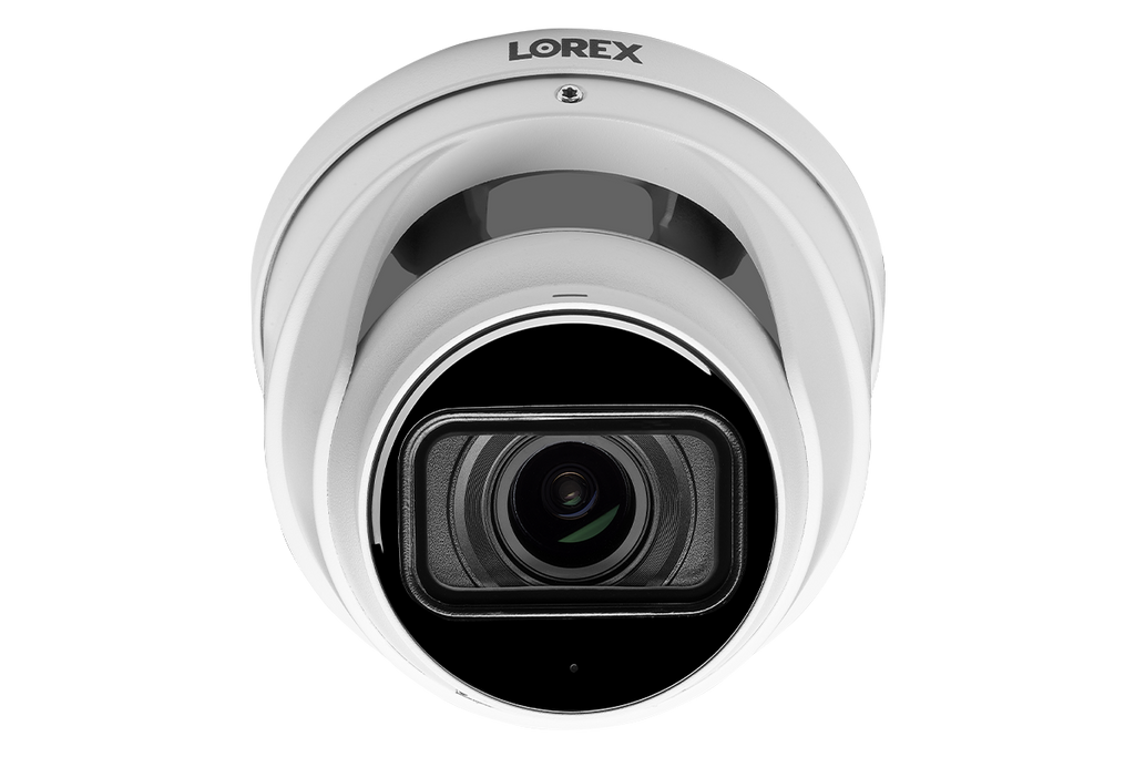 Lorex Nocturnal Series N4 - 4K IP Wired Dome Security Camera with Motorized Varifocal Lens, Real-Time 30FPS Recording and IK10 Vandal Proof