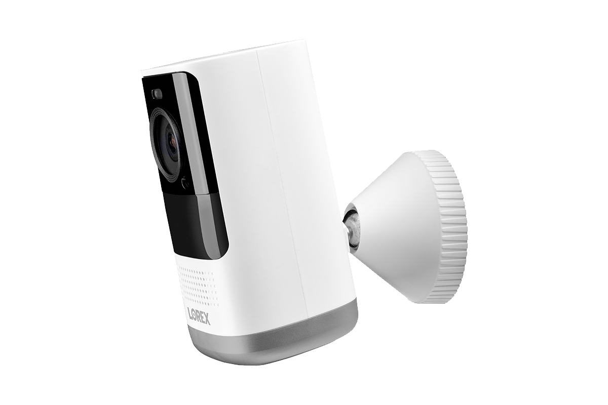 Lorex 2K Wire-Free Security System with Battery-Operated Cameras and 2K Wi-Fi Video Doorbell