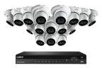 SET OF 12 - Lorex Elite Series NVR with N3 (Nocturnal Series) IP DOME Cameras - 4K 16-Channel 4TB Wired System