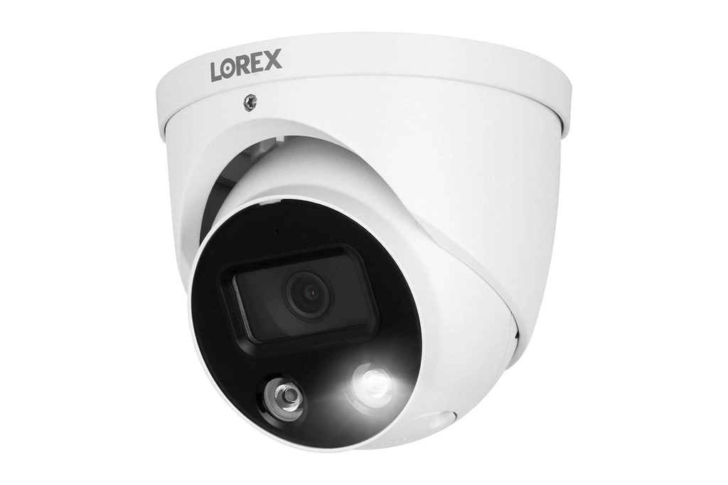 Lorex Fusion Series 4K 16 Camera Capable (Wired or Fusion Wi-Fi) 4TB Wired NVR System with H13 IP Dome Cameras
