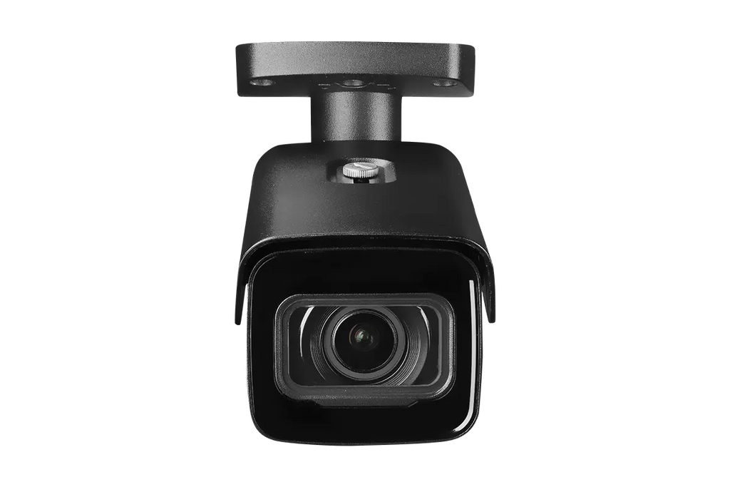 Lorex Nocturnal Series N4 4K IP Wired Bullet Security Camera with Motorized Varifocal Lens, Real-Time 30FPS Recording and IK10 Vandal Proof