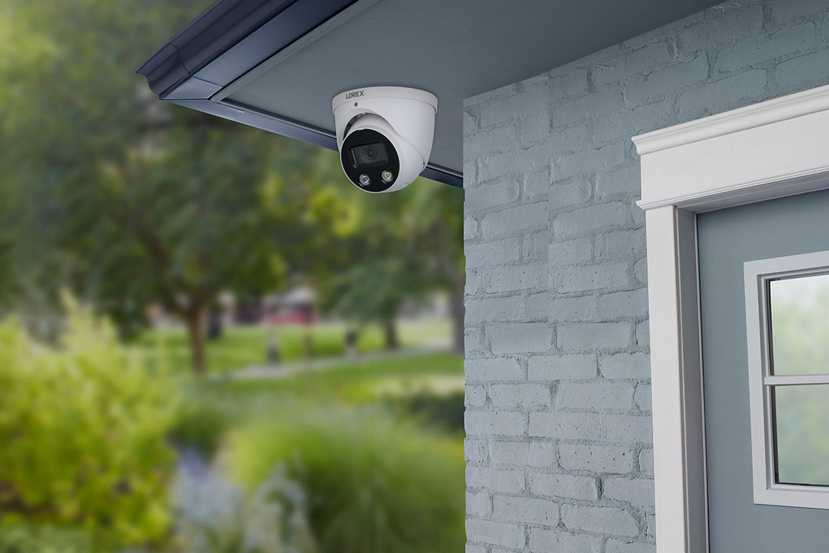 Lorex Halo Series H13 4K IP Wired Dome Security Camera with Smart Deterrence and Smart Motion Detection