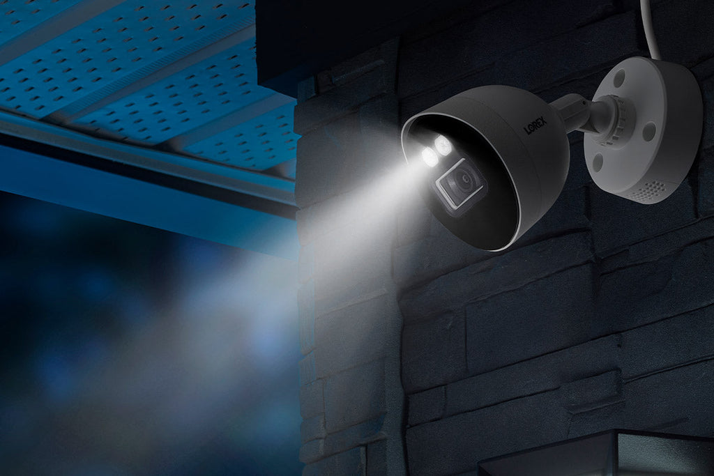 Lorex 4K 20 Camera Capable (16 Wired and 4 Wi-Fi) 2TB Wired DVR System with Sixteen Smart Deterrence CVI Wired Bullet Cameras