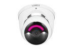 Lorex Halo Series H30 4K+ 12MP IP Wired Dome Security Camera with Smart Security Lighting