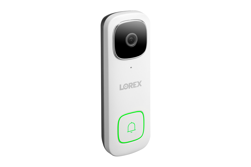 Lorex 2K Wi-Fi Video Doorbell (Wired, 32GB, Cloud-Enabled)