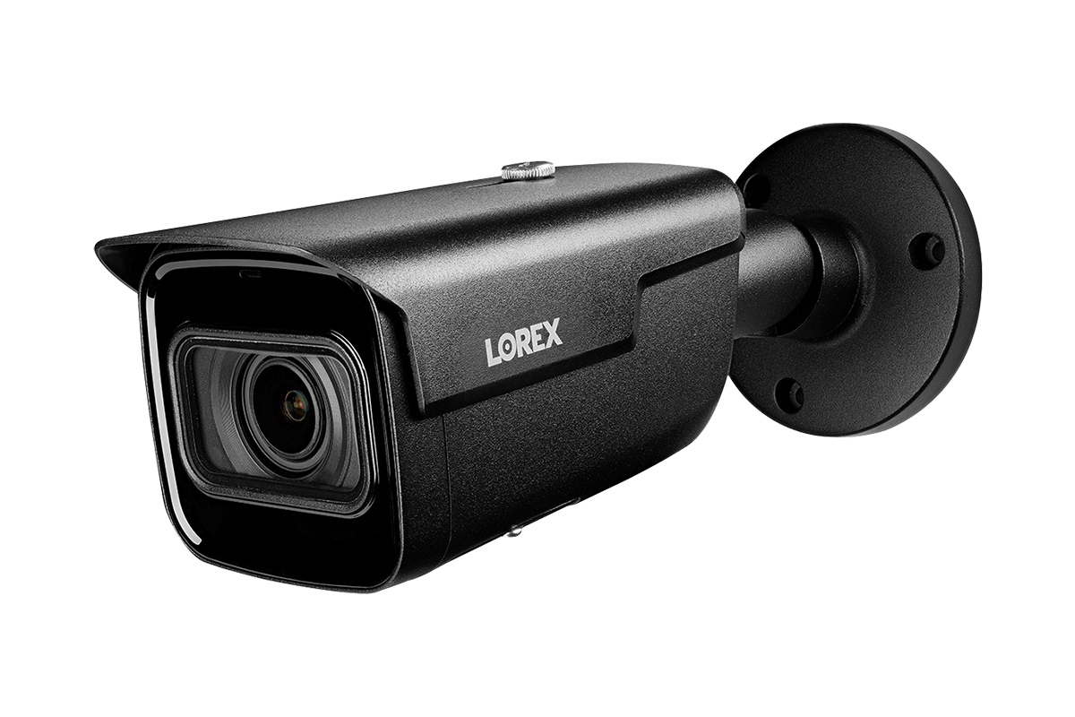 Lorex Nocturnal Series N3 4K IP Wired Bullet Security Camera with Motorized Varifocal Lens and Real-Time 30FPS Recording - Open Box