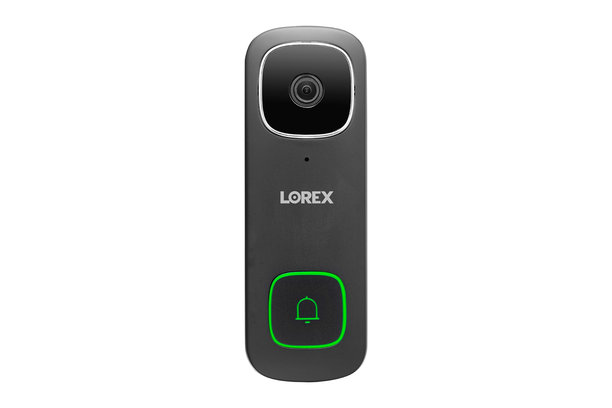 Lorex 2K Wi-Fi Video Doorbell (Wired, 32GB, Cloud-Enabled)