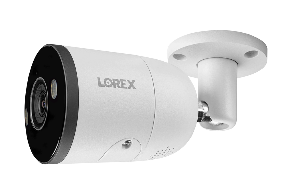 Lorex Halo Series H13 4K IP Wired Bullet Security Camera with Smart Deterrence and Smart Motion Detection
