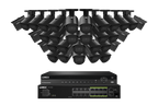 Lorex Elite Series NVR with A4 4MP (2K) IP Bullet Cameras - 4K 32-Channel 8TB Wired System