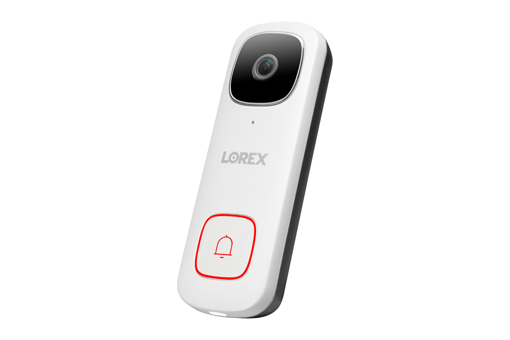 Lorex 2K Wi-Fi Video Doorbell (Wired, 32GB, Cloud-Enabled)