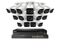 Lorex Elite Series NVR with N4 (Nocturnal Series) IP Bullet Cameras - 4K 32-Channel 8TB Wired System