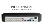 Lorex Fusion DVR 4K 20 Camera Capable (16 Wired and 4 Fusion Wi-Fi) 2TB DVR