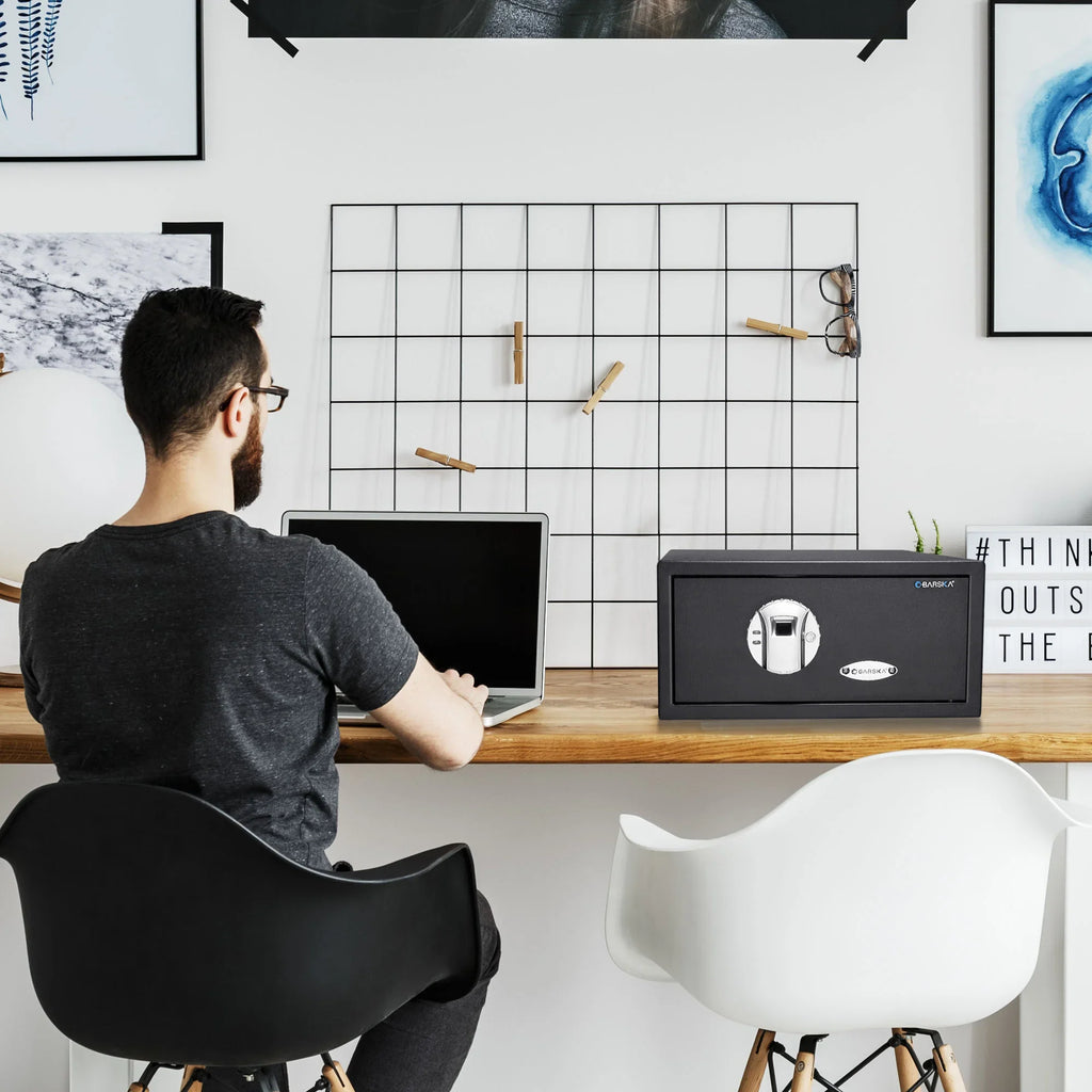 Barska 0.79 Cu. ft Biometric Security Safe | AX11224