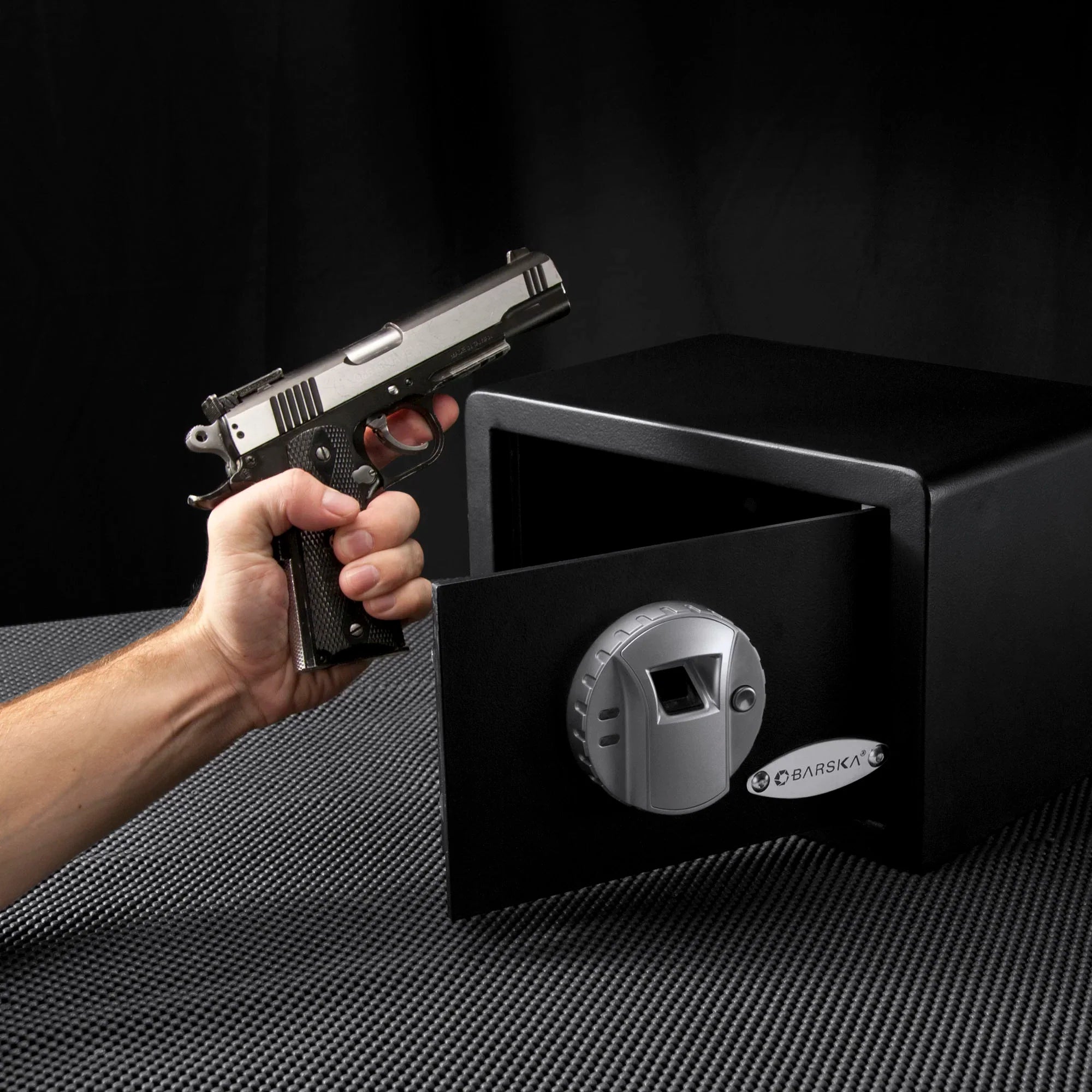 Barska 0.29 Cu. ft Biometric Security Safe | AX11620