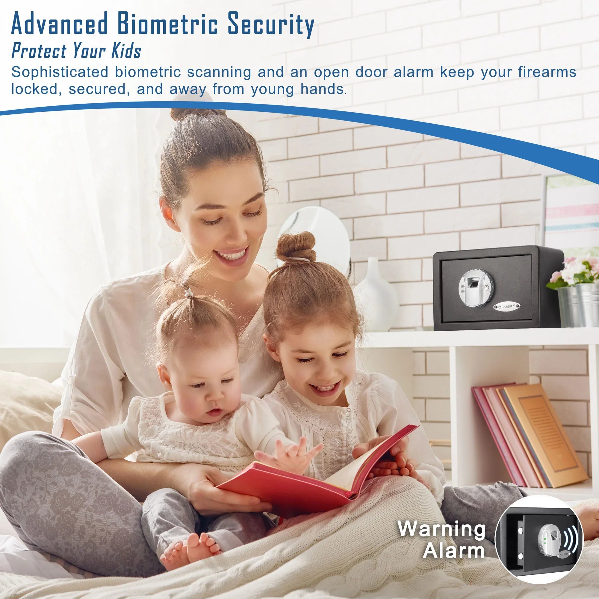 Barska 0.29 Cu. ft Biometric Security Safe | AX11620