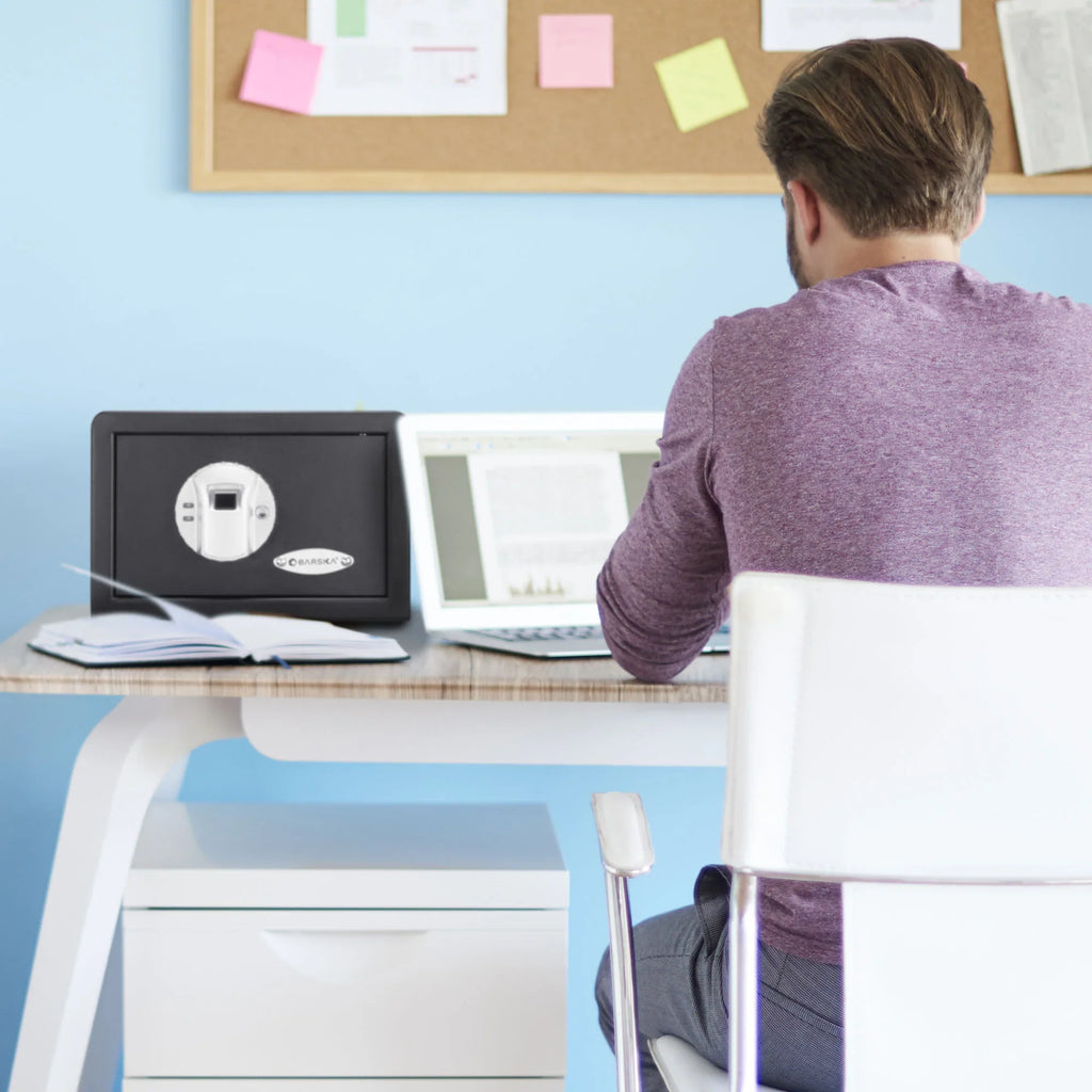 Barska 0.29 Cu. ft Biometric Security Safe | AX11620