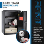 Barska 1.45 Cu. ft Biometric Security Safe | AX11650