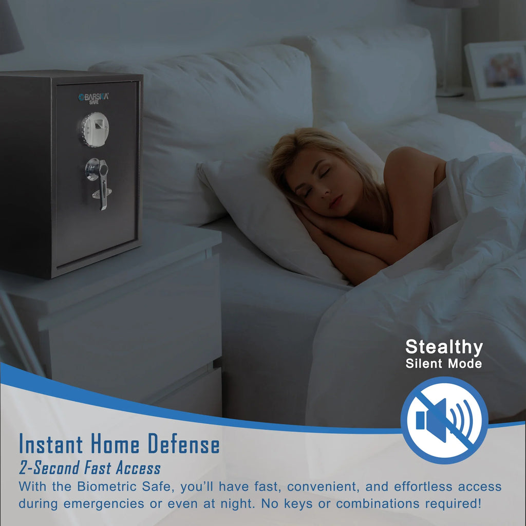 Barska 1.45 Cu. ft Biometric Security Safe | AX11650