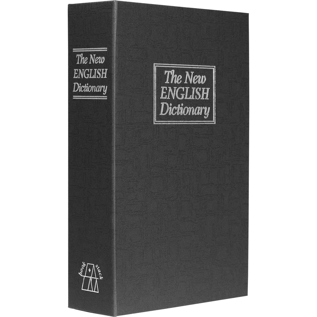 Barska Dictionary Book Lock Box with Key Lock, Black | AX11680