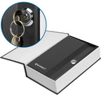 Barska Dictionary Book Lock Box with Key Lock, Black | AX11680