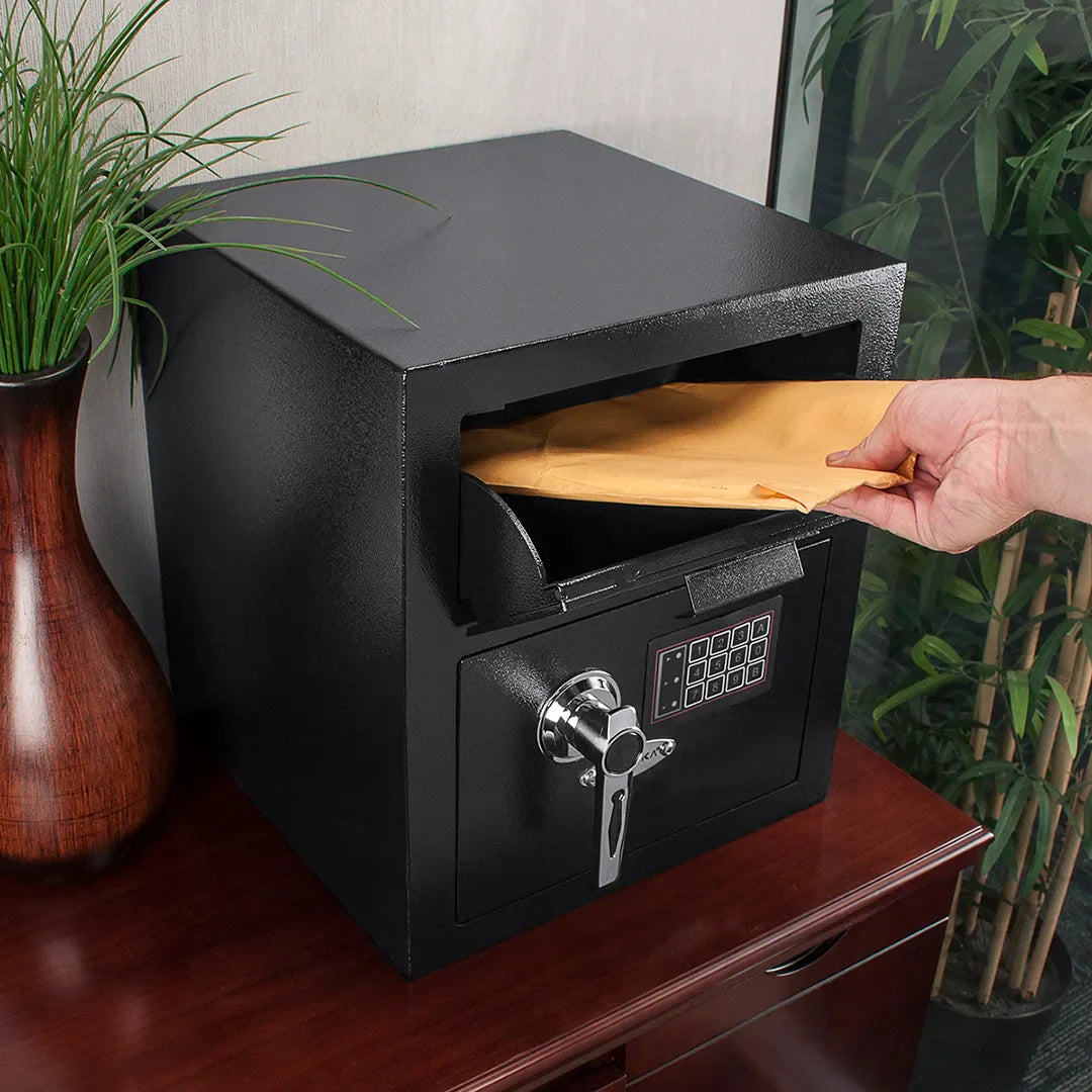 Barska 0.72 Cu. ft Keypad Depository Safe | AX11932