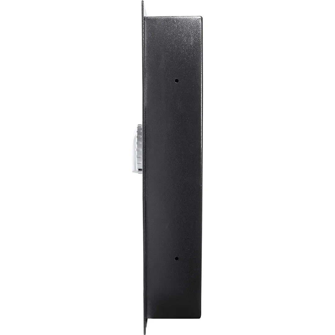 Barska 0.52 Cu. ft Black Biometric Wall Safe, Right Opening AX12038 | Left Opening AX13034