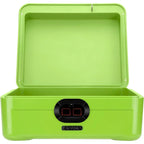 Barska iBOX Portable Dual Access Motion Activated Biometric Secure Storage Lock Box | AX12458