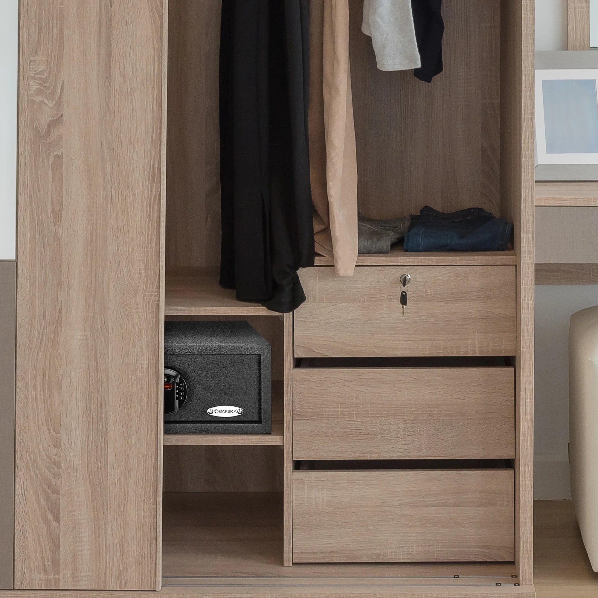 Barska HQ100 Biometric Digital Keypad Safe | AX12888