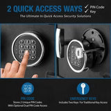 Barska DX300 1.72 Cu. Ft. Keypad Depository Safe – Heavy-Duty Cash Drop Protection (AX12590)