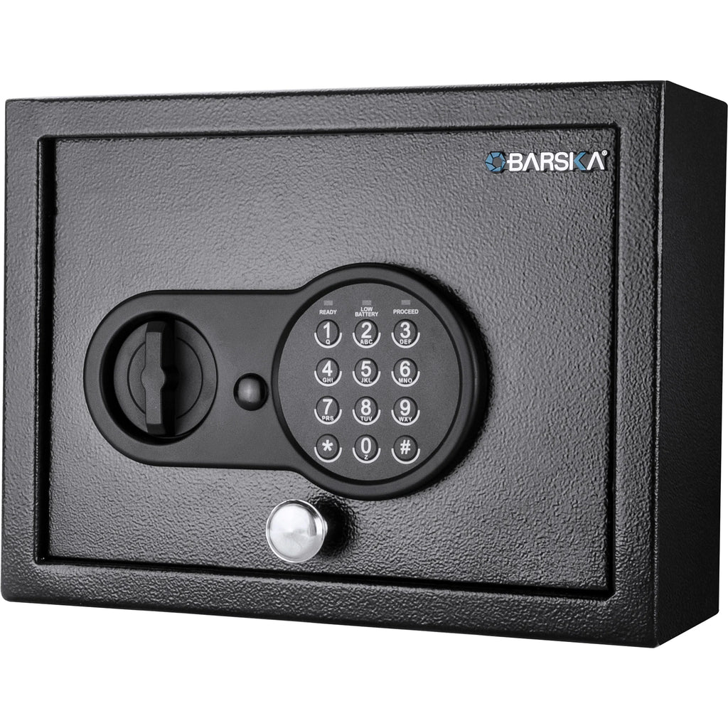 Barska 0.15 Cu. ft Top Opening Keypad Security Safe | AX12622