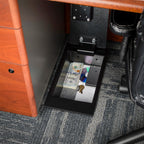 Barska 0.22 Cu. ft Floor Safe with Key Lock | AX12656